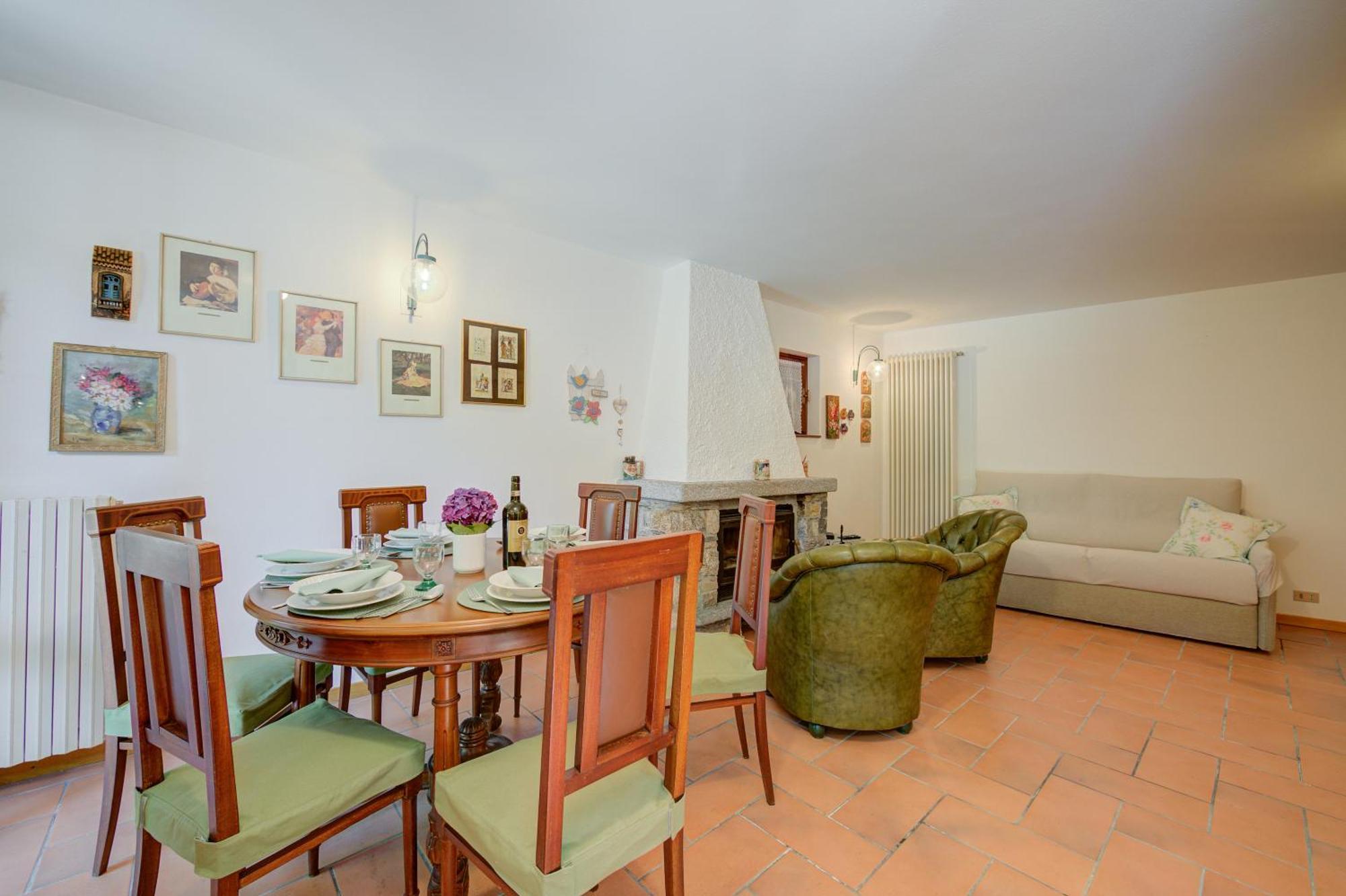 Villa Il Castagno Few Min From Beach - Happy Rentals Castelveccana Exterior foto